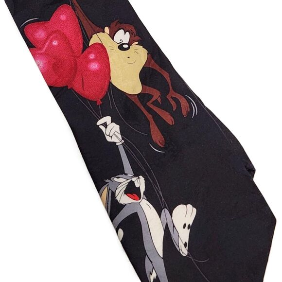 Looney Tunes Character Tie – Bugs Bunny, Taz, Tasmanian Devil - Picture 1 of 5